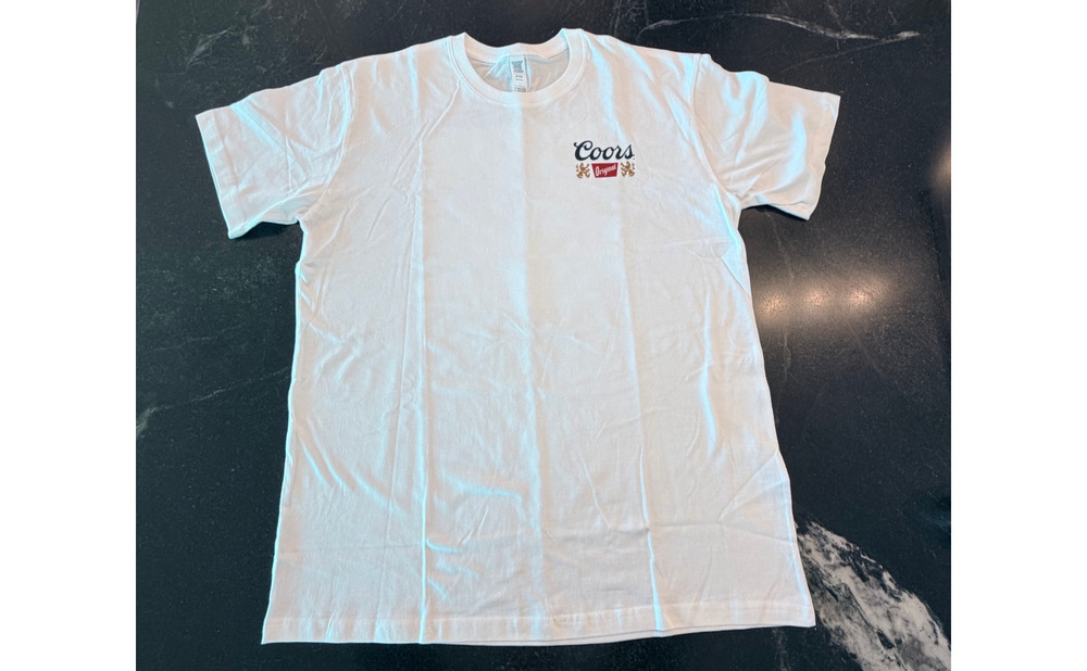 Coors 2024 Trump Felon T-Shirt Political Satire Graphic Tee  Lg NWOT